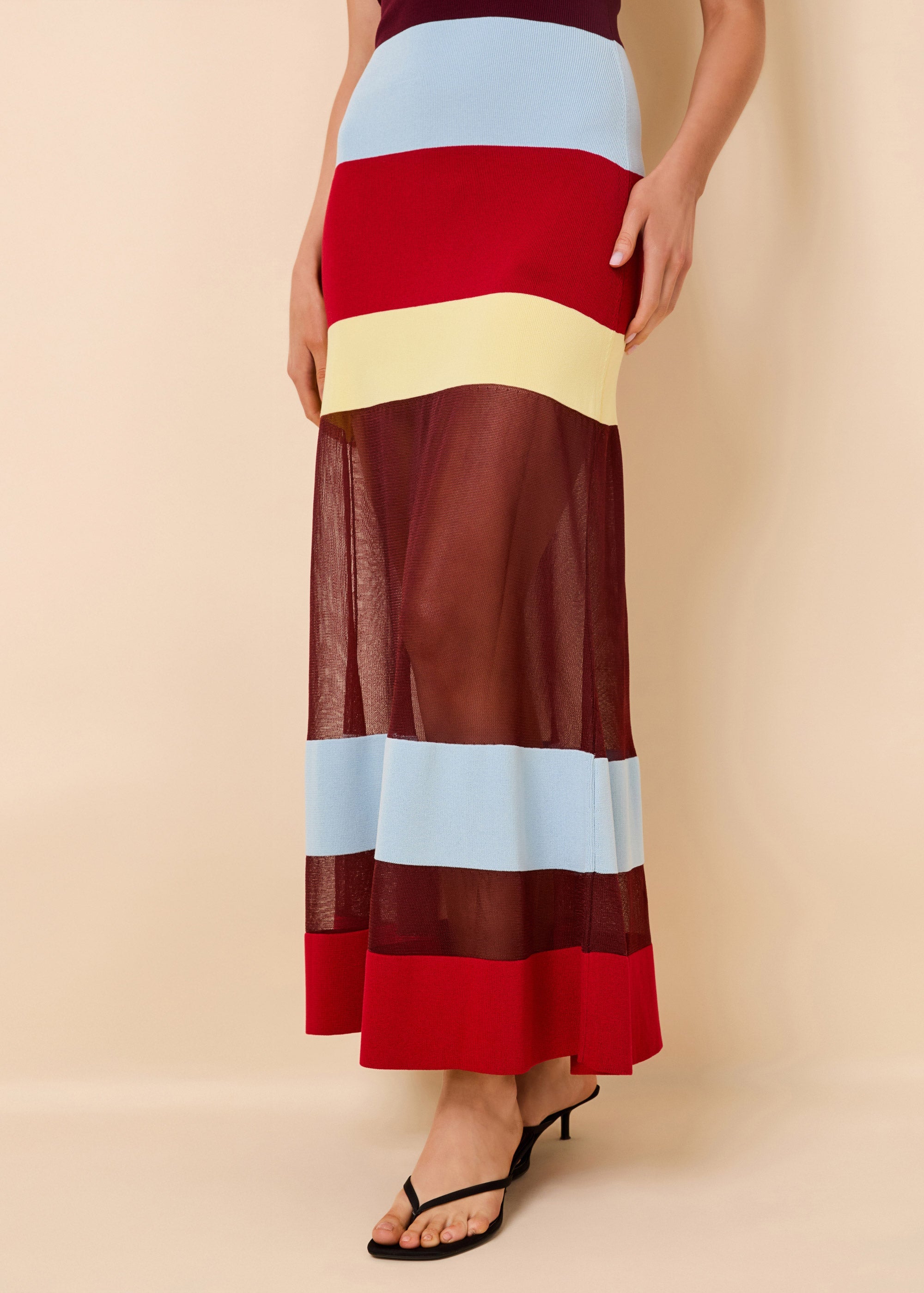 Nola Dress Copenhagen Stripe