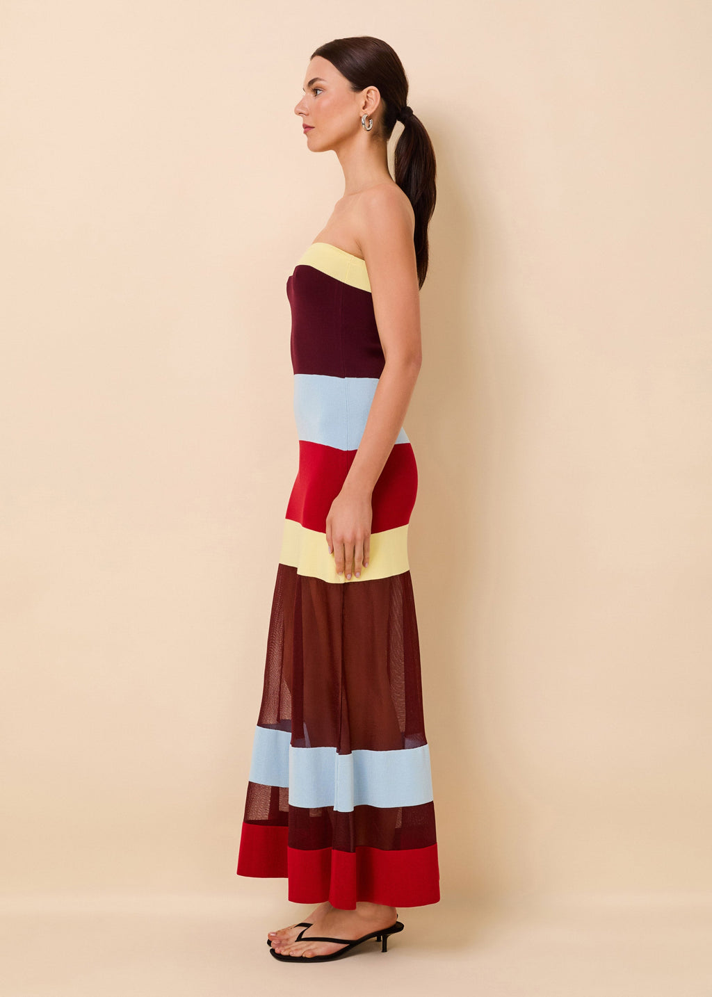 Nola Dress Copenhagen Stripe