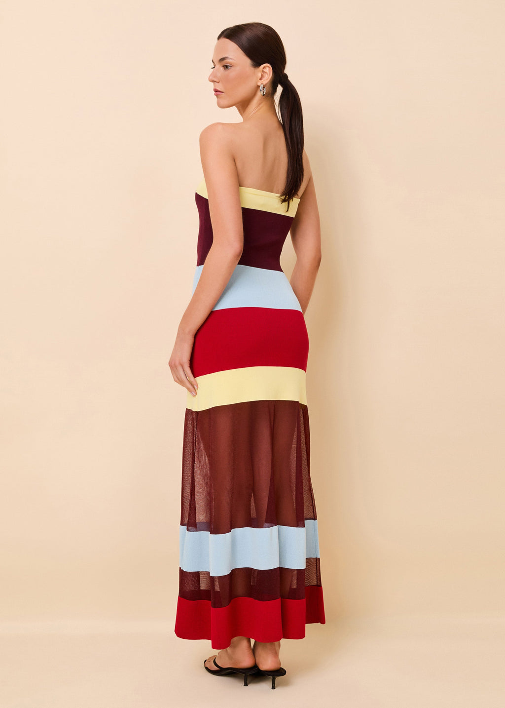 Nola Dress Copenhagen Stripe
