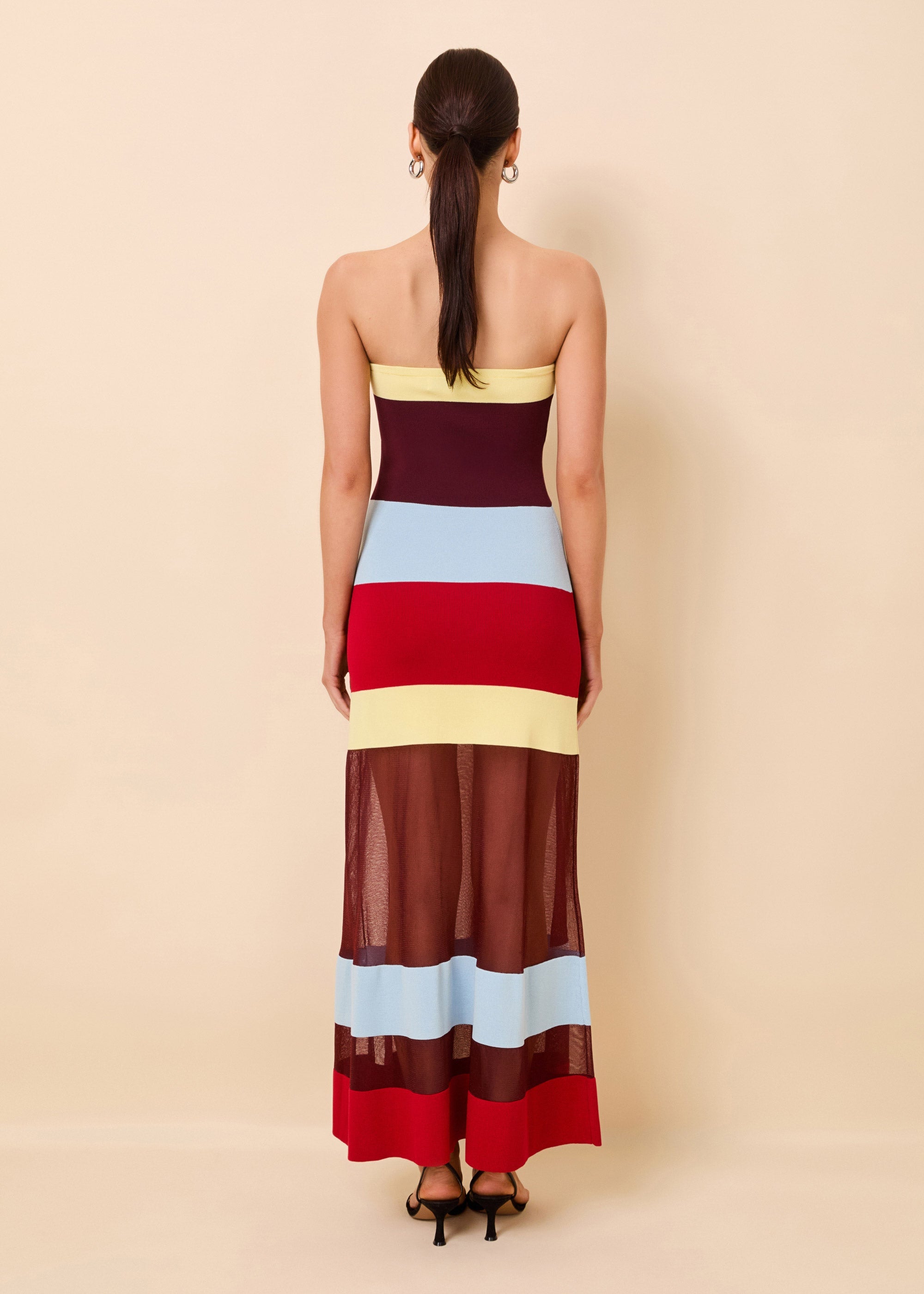 Nola Dress Copenhagen Stripe