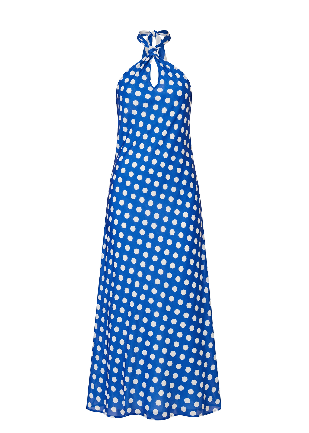 Brisa Reversible Dress Crinkle Sheer Olympian Blue Polka Dot / Stripe